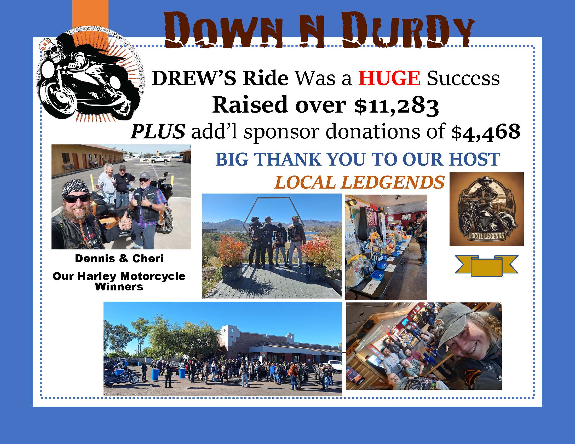 DnD Drews ride 2026 Thank You